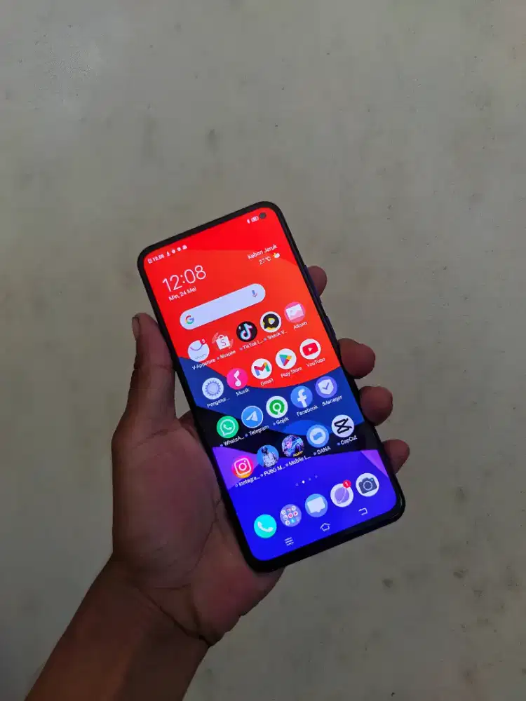 Vivo v19 siap pakai no minus Ram 8+8/128gb