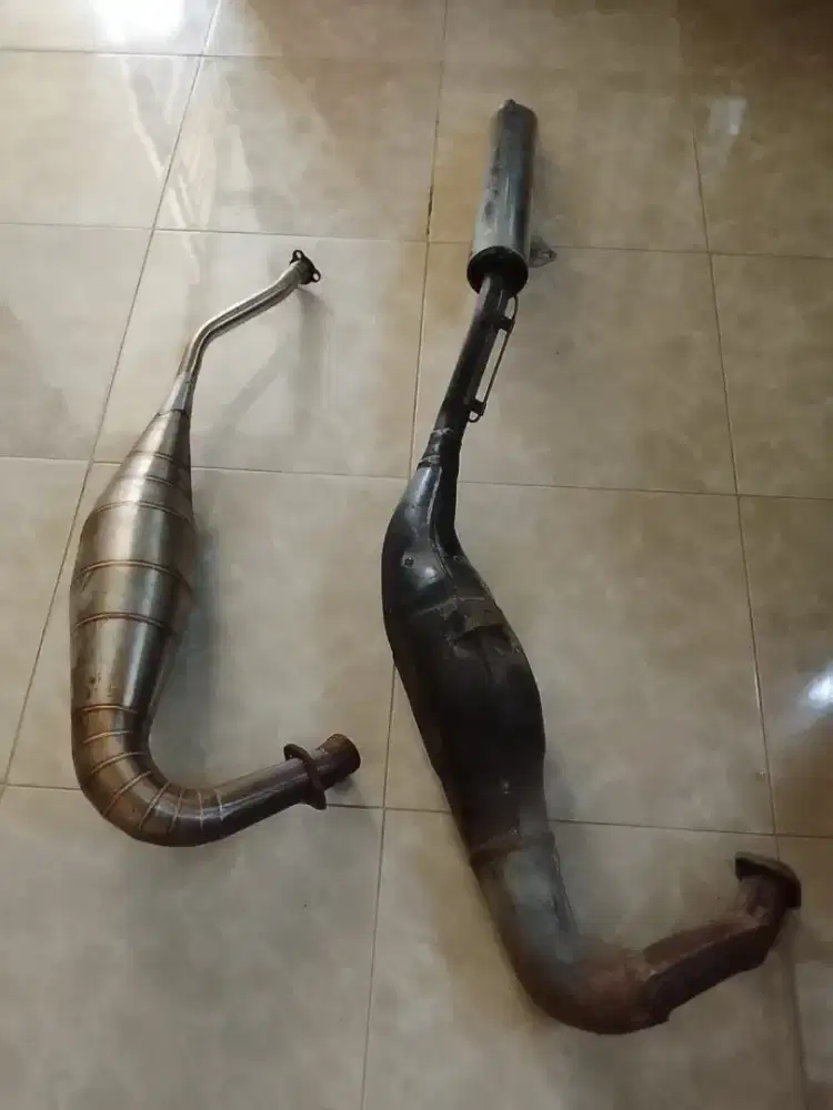 Knalpot ori ninja ss dan kolong nya