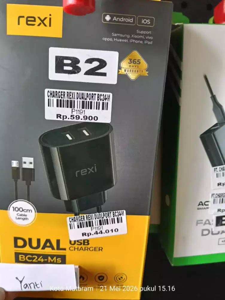 CHARGER REXI DUALPORT BC24-M | ATLANTIS DAHSYAT