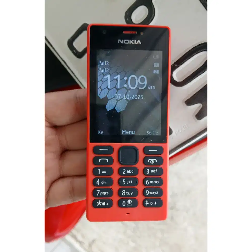 Nokia 105 DUAL SIM mulus seperti baru, Bisa buat Mp3