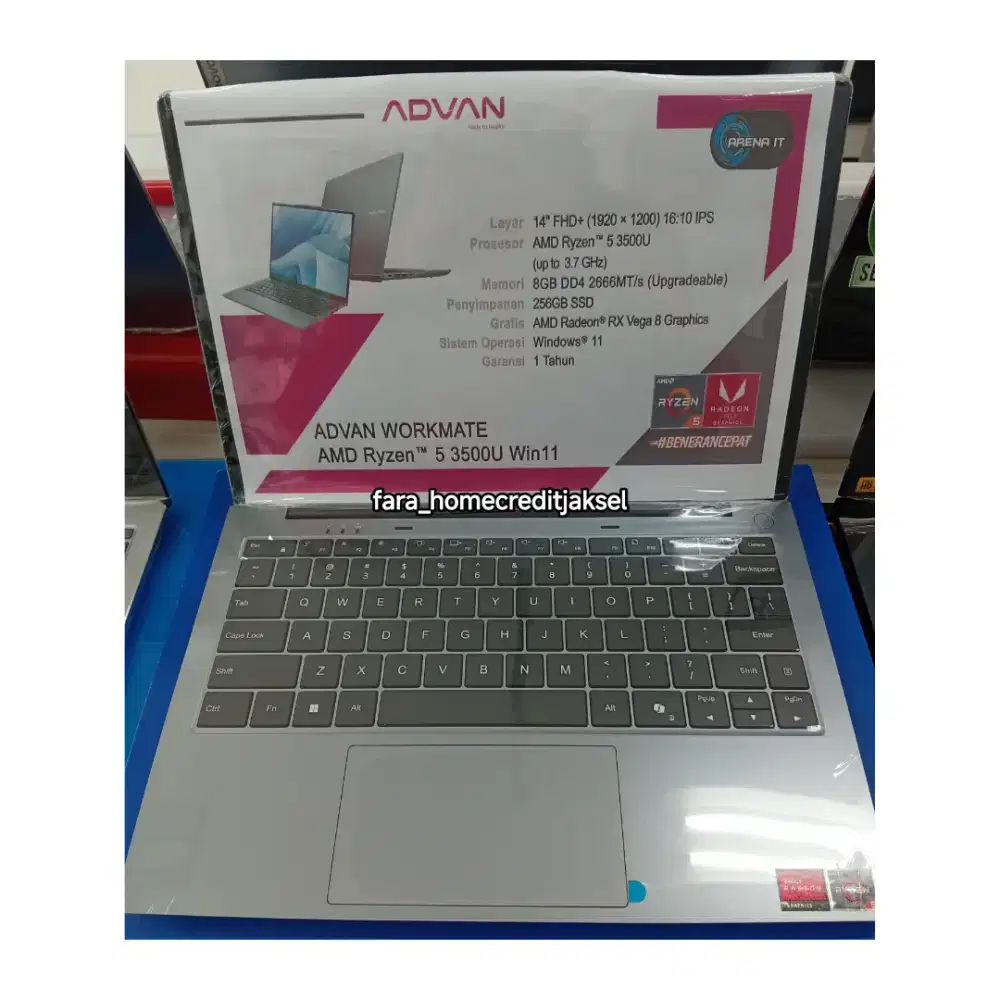 Advan Notebook R5 8/256 SSD Gray