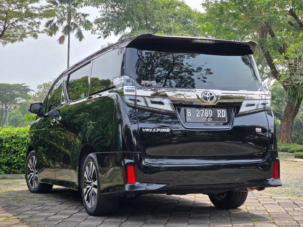 KM.30.RB|TDP 45.JT| VELLFIRE G ATPM 2022 HITAM PERFECT RASA BARU !!