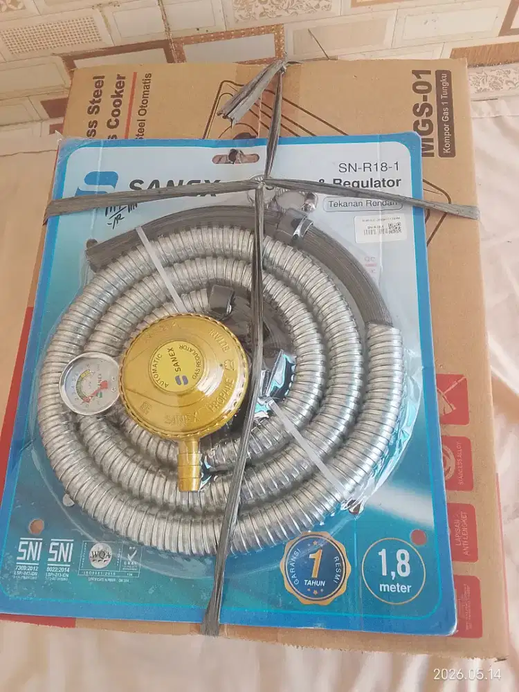 masih baru satu set kompor satu tungju