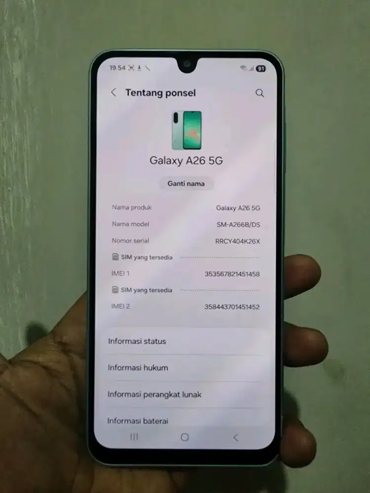 SAMSUNG A26 5G 8/256