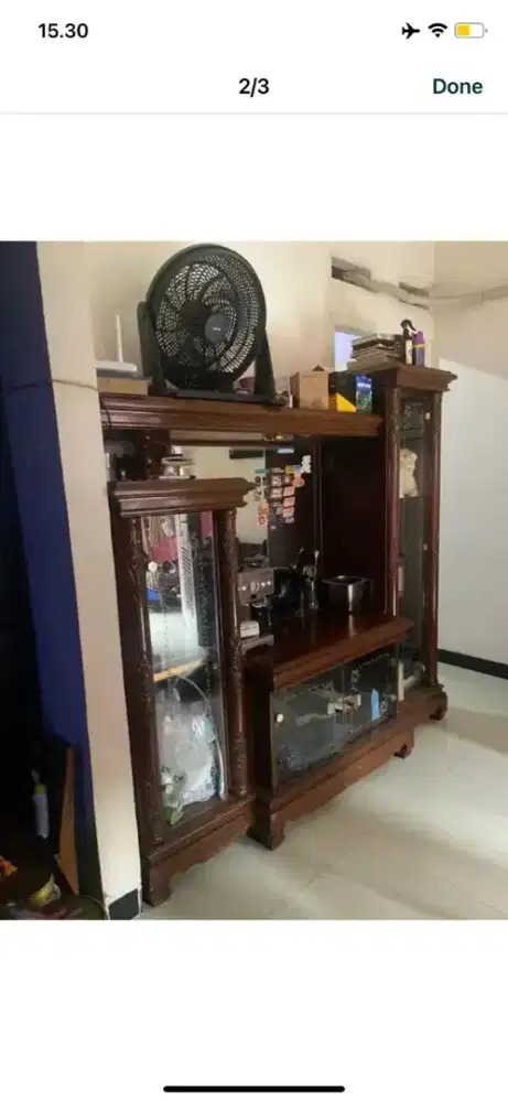 Dijual Lemari untuk pajangan.