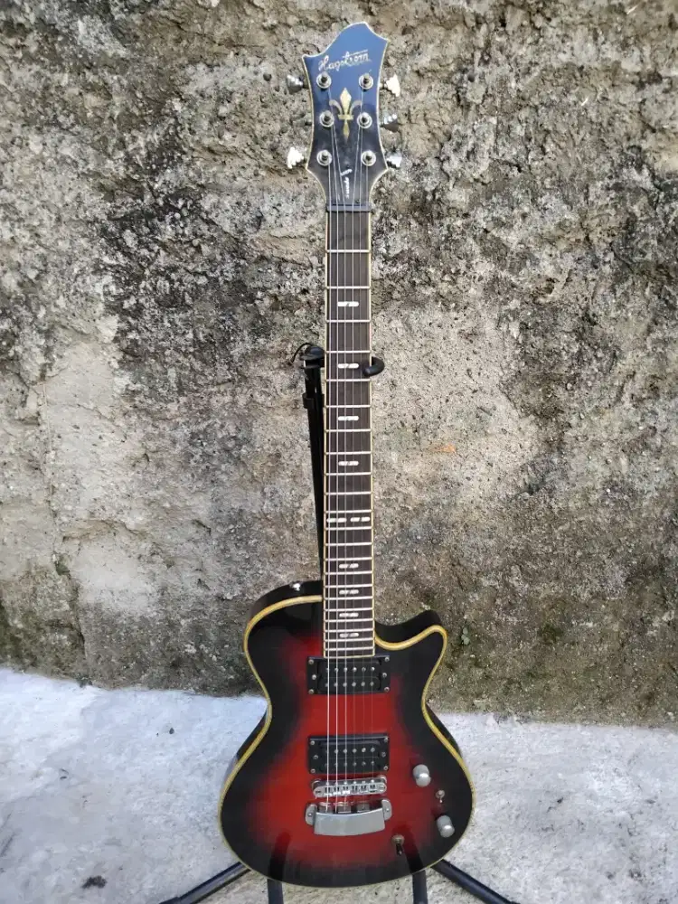 Gitar hagstrom ultra swede burgundy brust