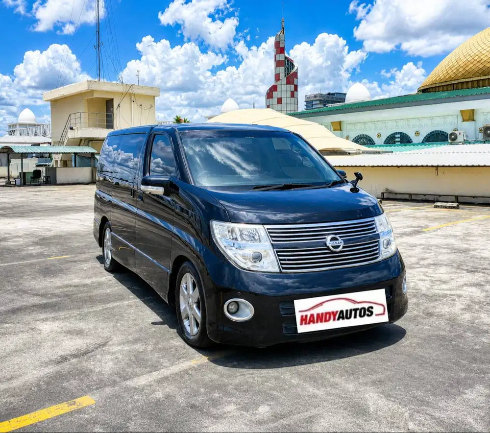 Nissan Elgrand HWS Black Leather 2009 Hitam