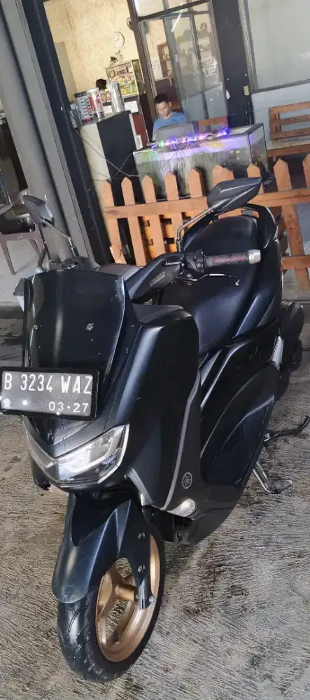 MOTOR NMAX 155 HITAM DOFF MOTOR TANGAN PERTAMA
