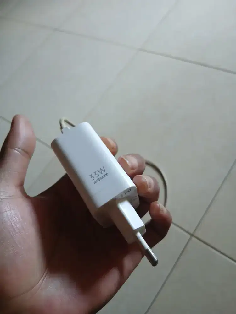 Charger cas asli bawaan oppo 33 watt