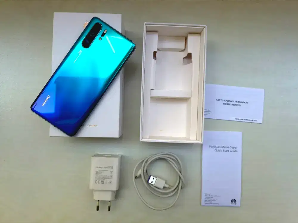 huawei p30 pro 8/256 lengkap segel mulus ttbt