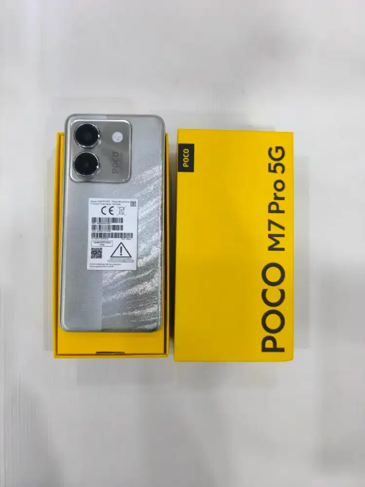Poco M7 pro 5G ram 8/256 fullset ori istimewa