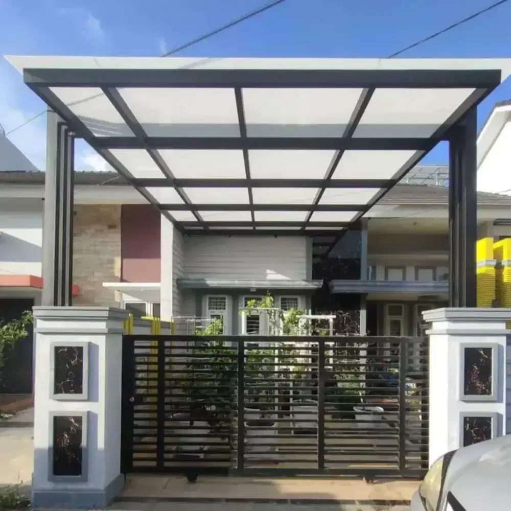 Canopy atap kaca