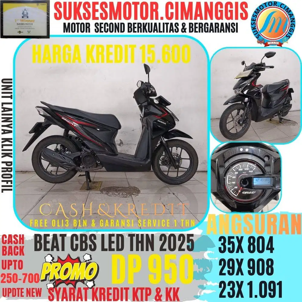 NEW BEAT CBS LED PROMOTERMURAH CASHBACK UPTO700RB BERGARANSI SERVICE