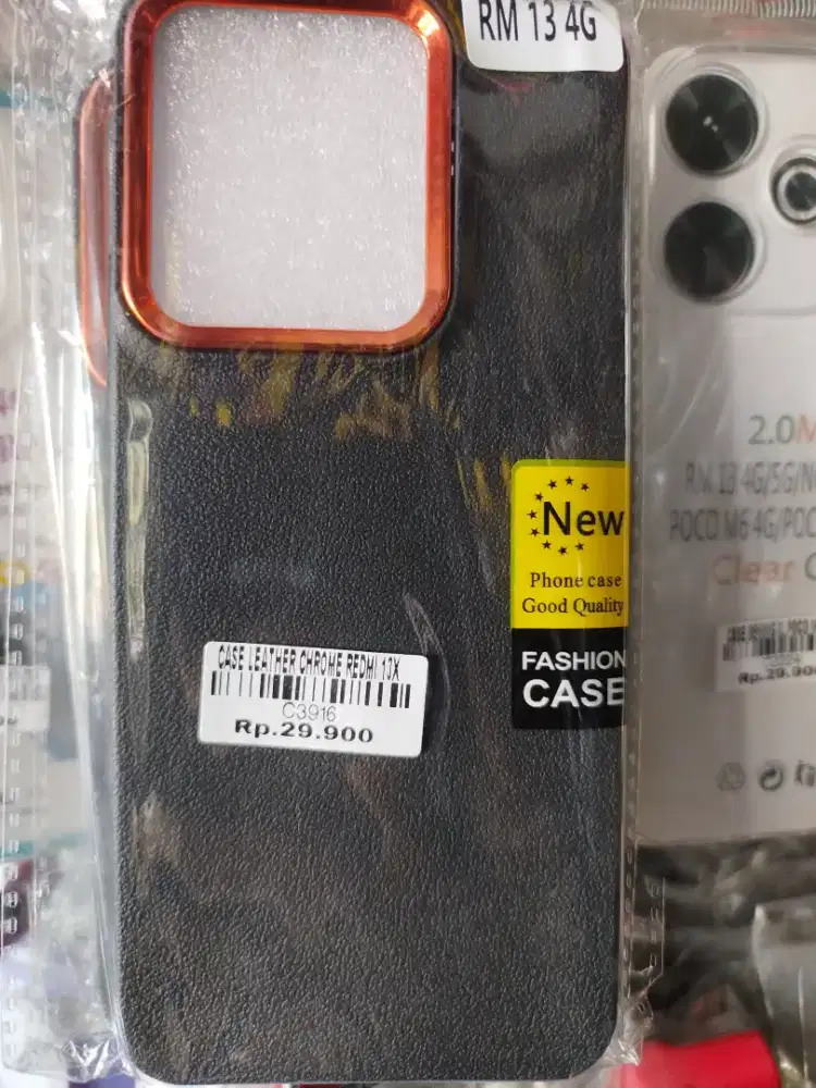 CASE LEATHER CHROME REDMI 13X
