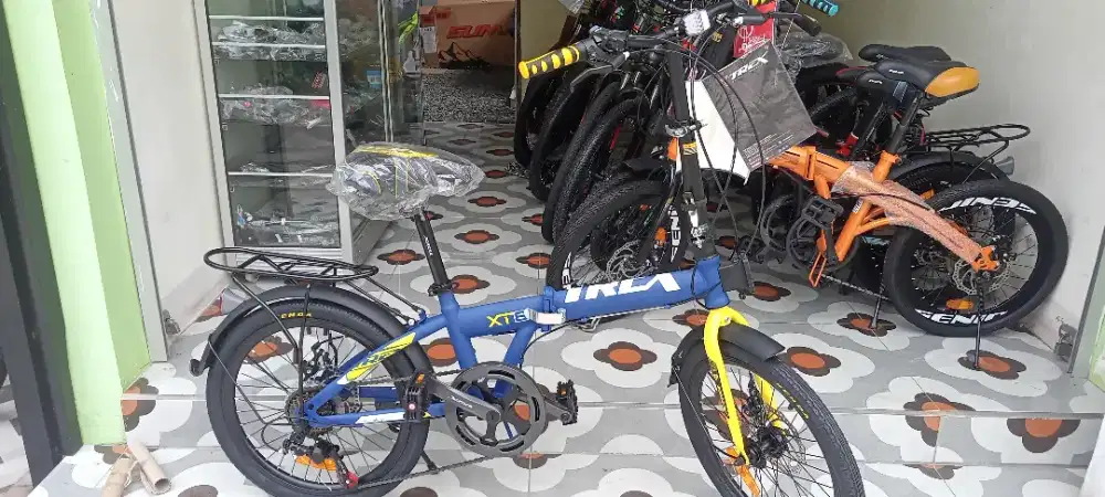 Promo bonus Botol Sepeda Lipat merk Trex ukuran 20in Baru