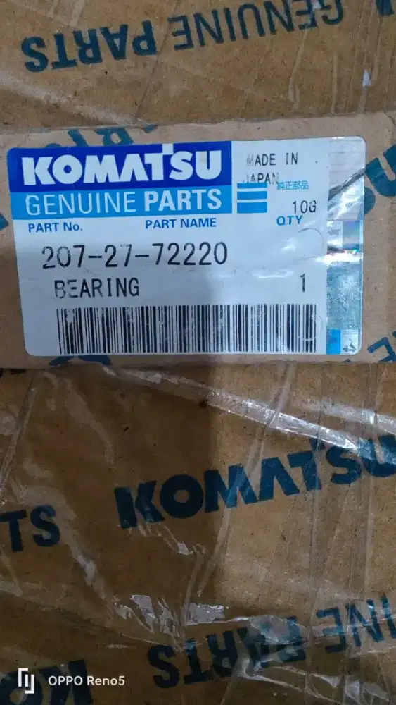 Dijual miring bearing komatsu genuine part