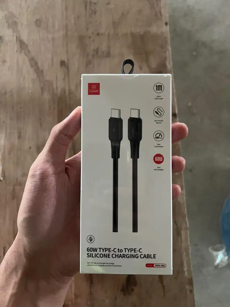 Jual Murah charger Xunoo Type C to Type C