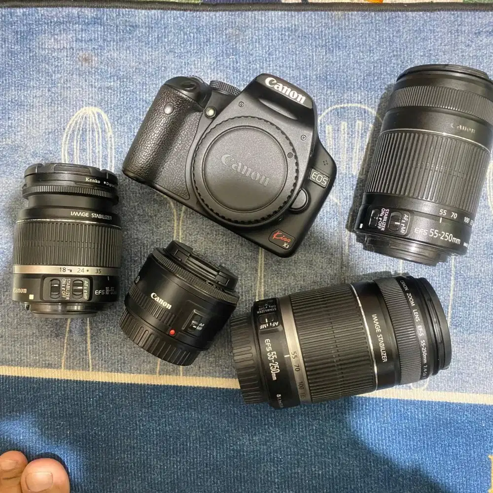 CANON 450D LENSA 4 UNIT