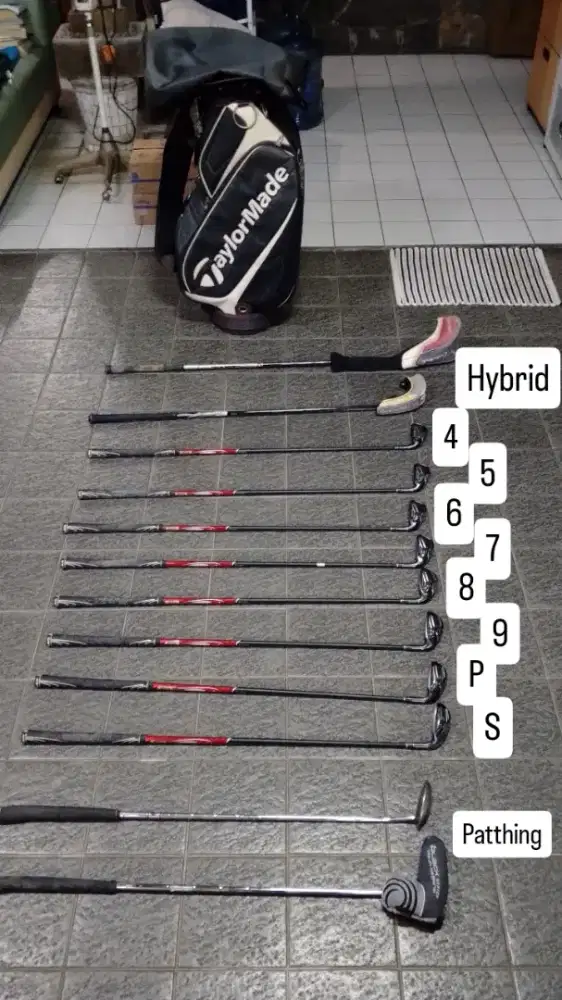 Full Set Golf Club Mixed Premium (TaylorMade, Cobra, Odyssey)