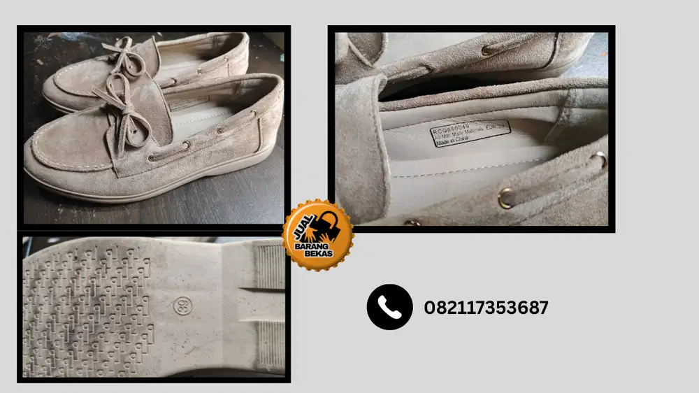 Sepatu Wanita Rockport Original Size 39 - Kulit Asli & Sangat Empuk
