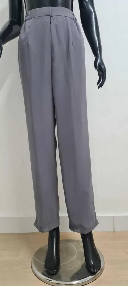 Celana grey premium, celana butik, celana kain premium, celana kerja