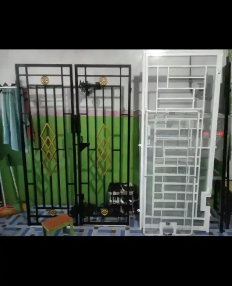 pintu gratis, pagar minimalis, jendela tralis dll