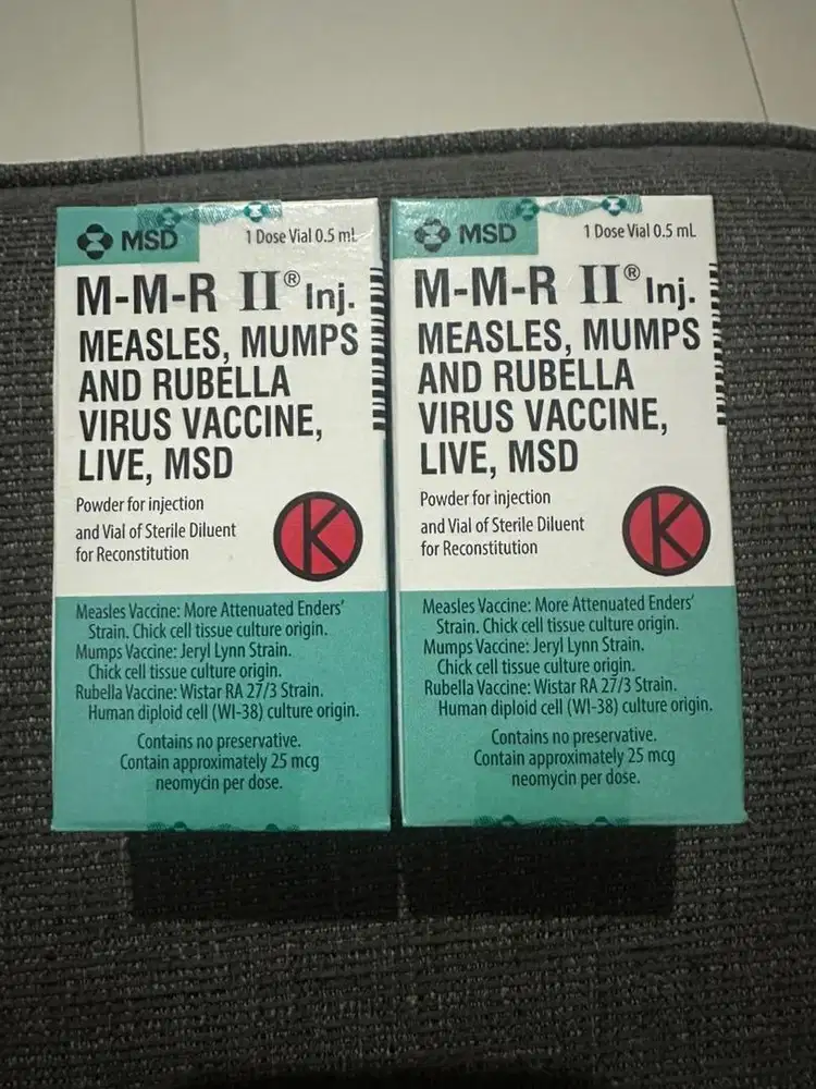 Vaksin MMR (Measles, Mumps, and Rubella)