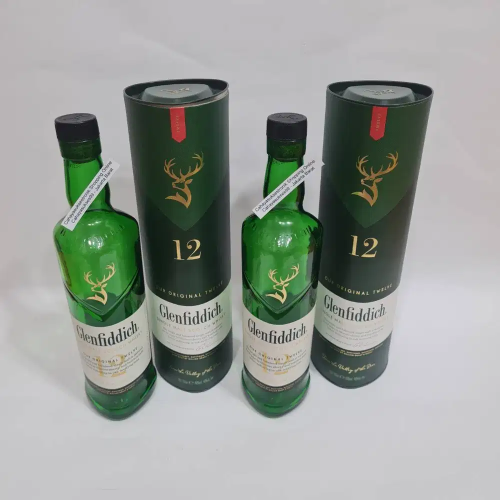 Botol Kosong SiGlen 12 Koleksi Botol Antik 700ml Dekorasi Kamar