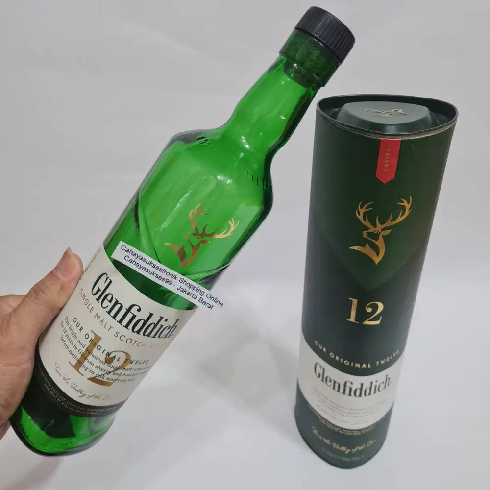 Botol Kosong SiGlen 12 Koleksi Botol Antik 700ml Dekorasi Kamar