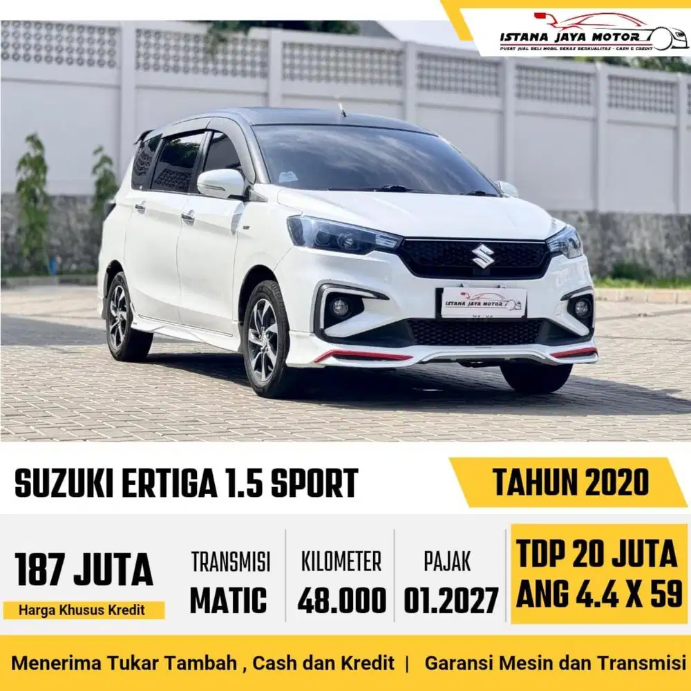 Suzuki Ertiga Sport AT th 2020 #istana jaya motor