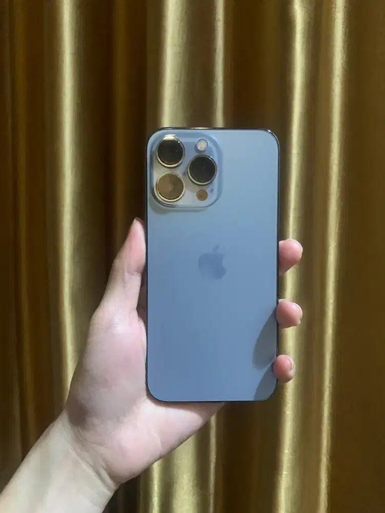 iPhone 13 Pro 512GB Sierra Blue Mulus Full Fungsi