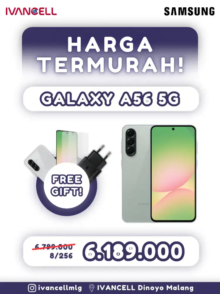 Promo Termurah! Samsung A56 5G Cicilan 0%