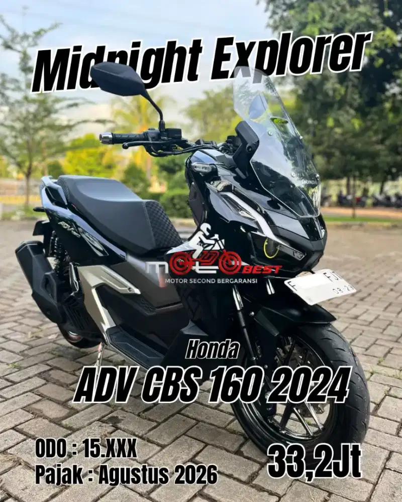 Bisa COD ADV 160cc CBS 2024 Upgrade