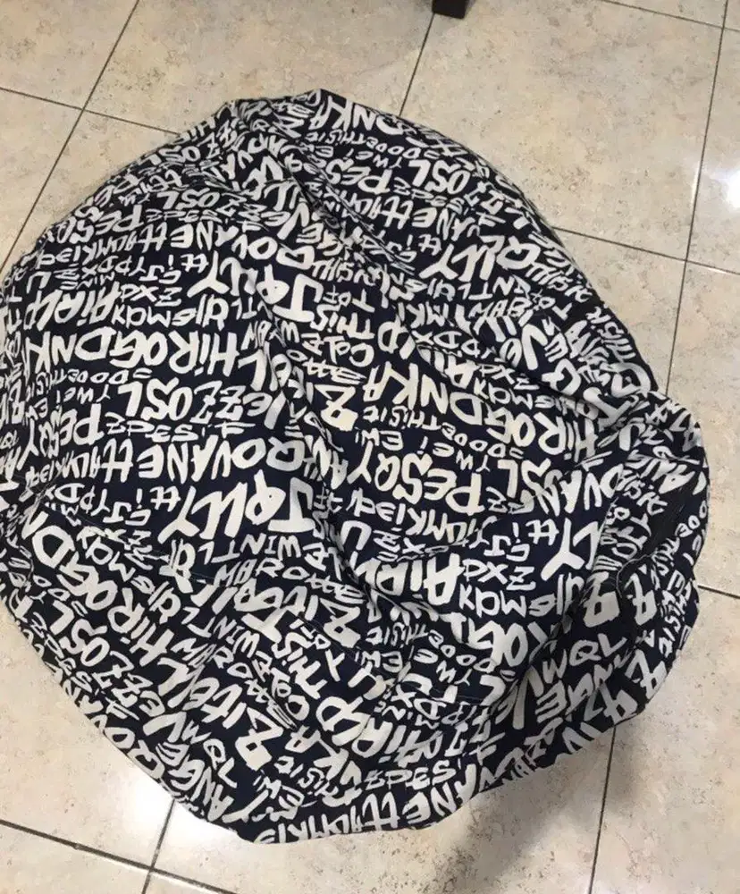 Bean bag motif (msh kaya baru)
