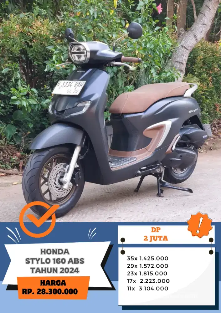 HONDA STYLO 160 ABS TAHUN 2024