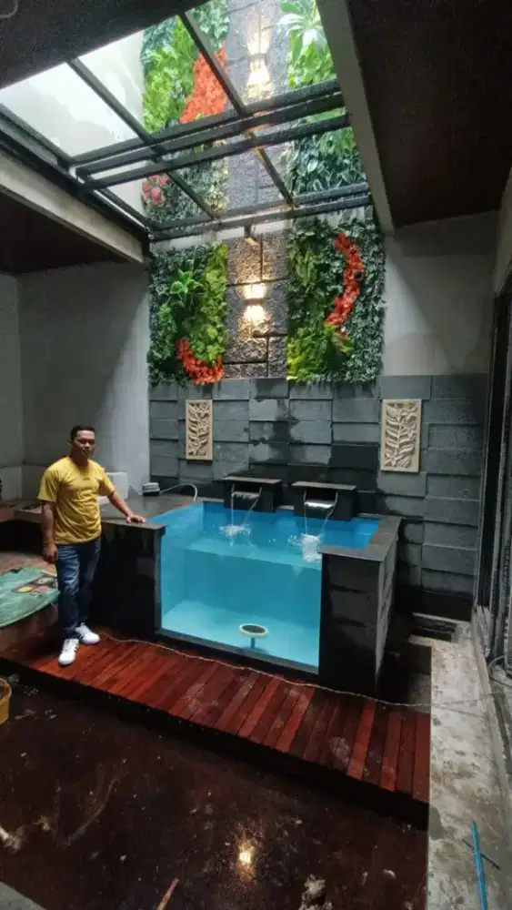 Kolam minimalis bergaransi