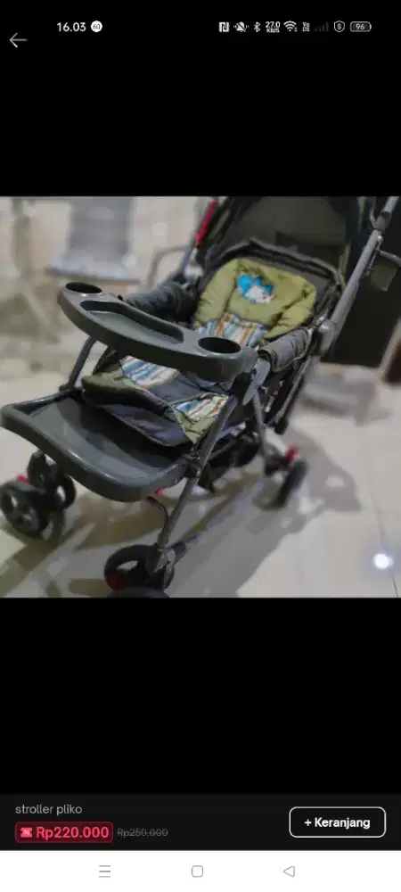 Stroler baby dorongan