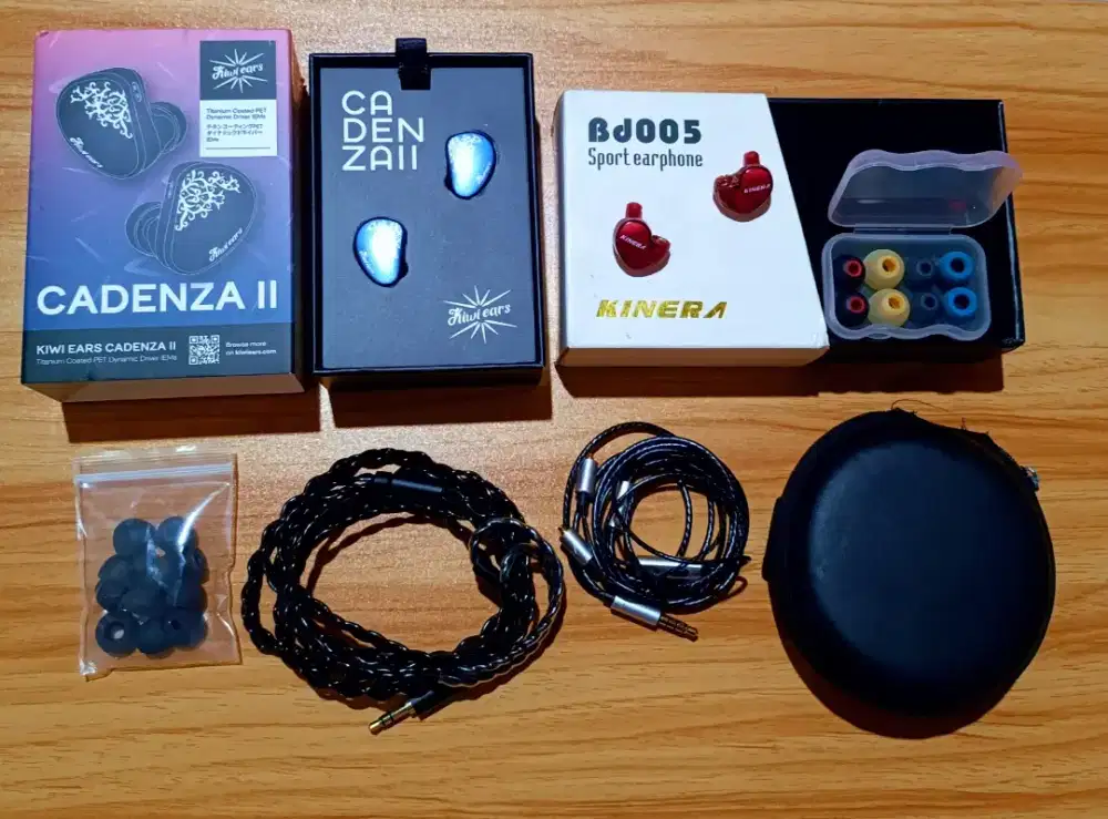 Iem Earphone Handsfree Headset Kiwi Candeza II FREE iem kinera bd005