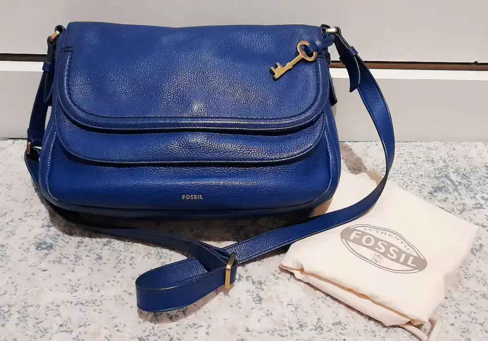 Fossil Peyton Doubleflap Crossbody size LARGE