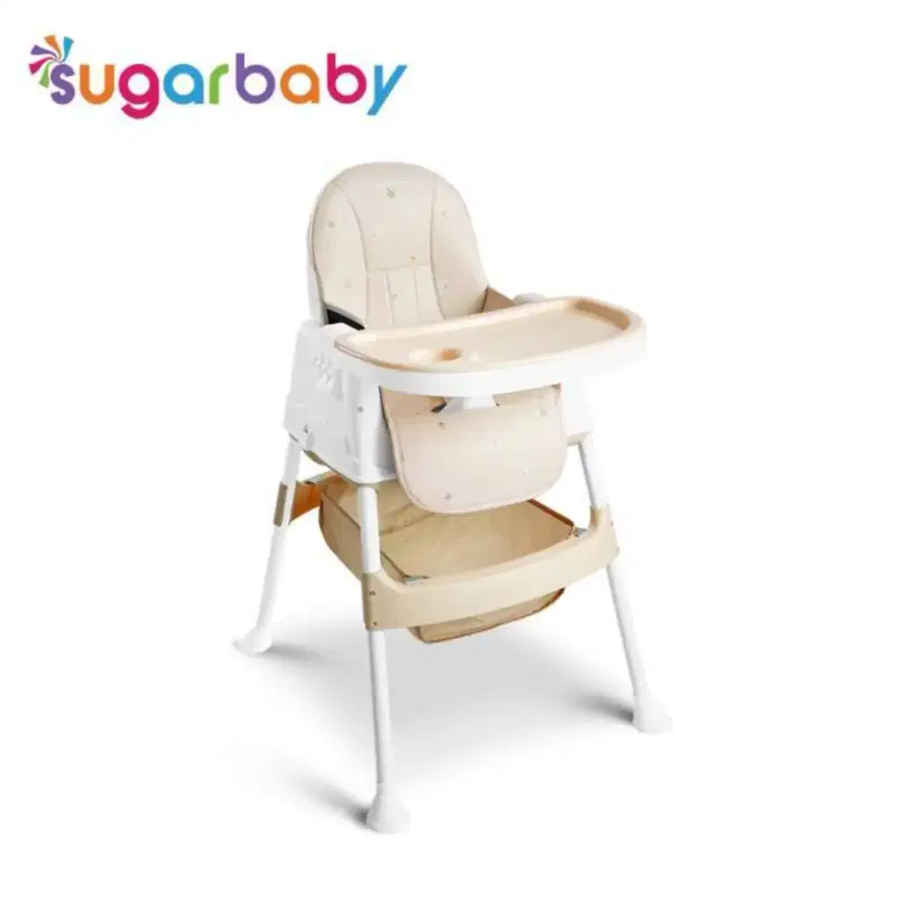 Sugarbaby K Chair 6in1 Multifungsi/ Kursi Makan bayi anak - Cream