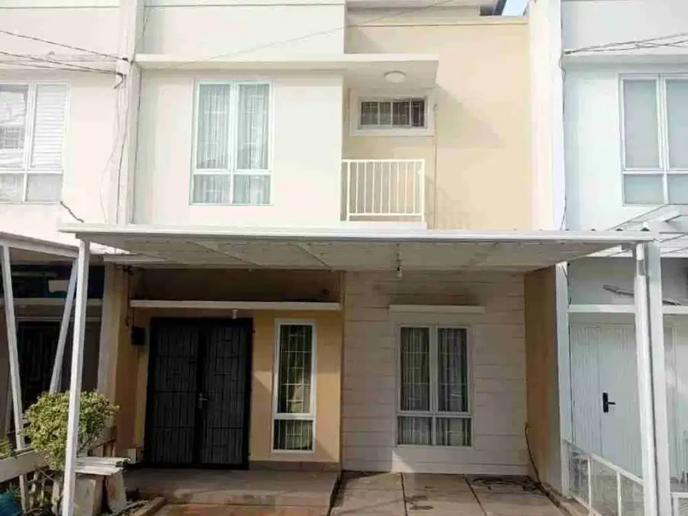 Rumah 2 Lantai Semi Furnish Dekat Akses Tol Bsd Timur Grand Kencana One Ciater Serpong Tangerang