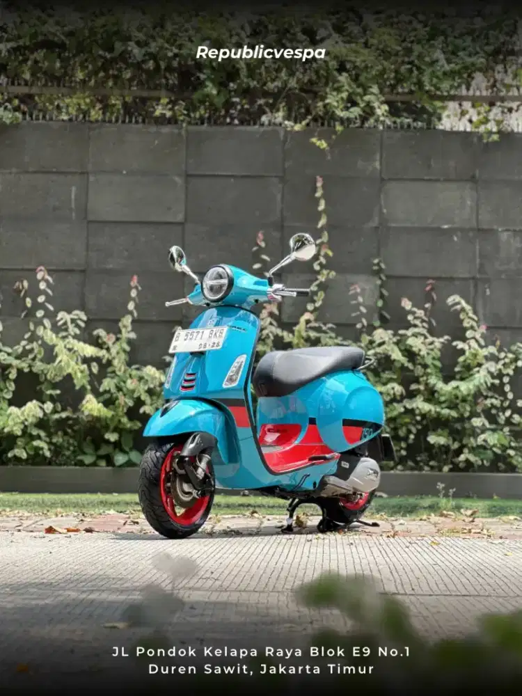 JUAL VESPA PRIMAVERA VIBE 150 IGET ABS LED TAHUN 2023 LIMITED