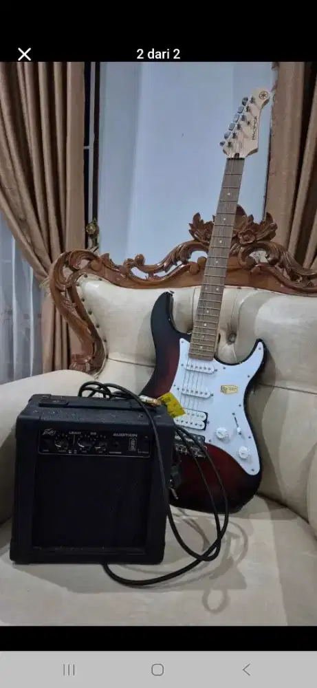 Gitar elektrik dan ampli