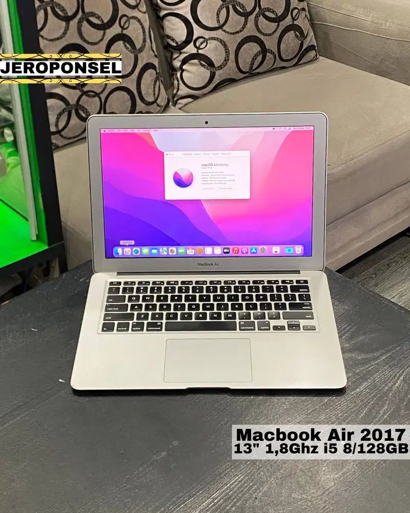 MACBOOK AIR 2017 8/128GB ORIGINAL GARANSI