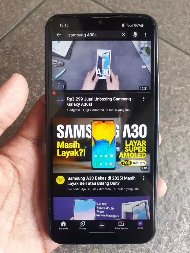Samsung A30s 4/64 Nego