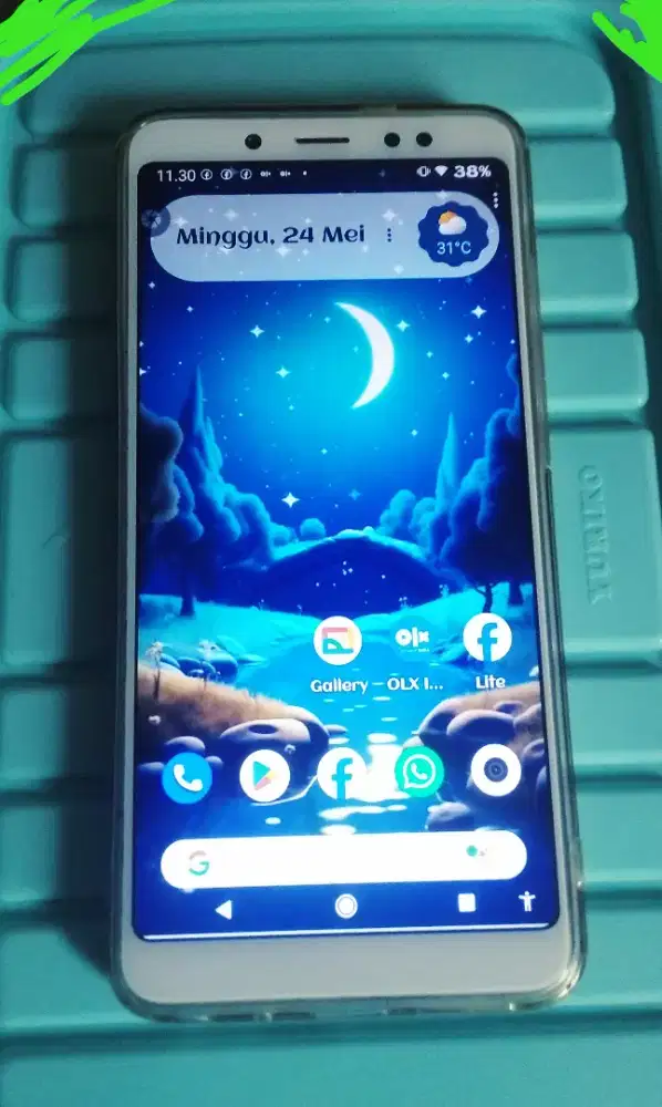 Jual Murah skali:Hp Redmi Not5 ram:3gb,Masih Normal Bgt:285ribu NePis