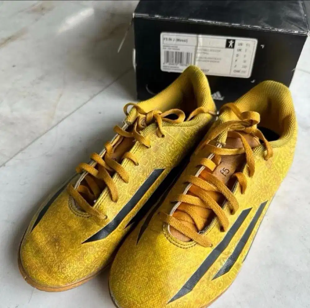 ORIGINAL 100%  Sepatu Adidas F5 Messi Soccer (Second)