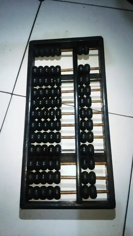 Sempoa
Kayu mahoni