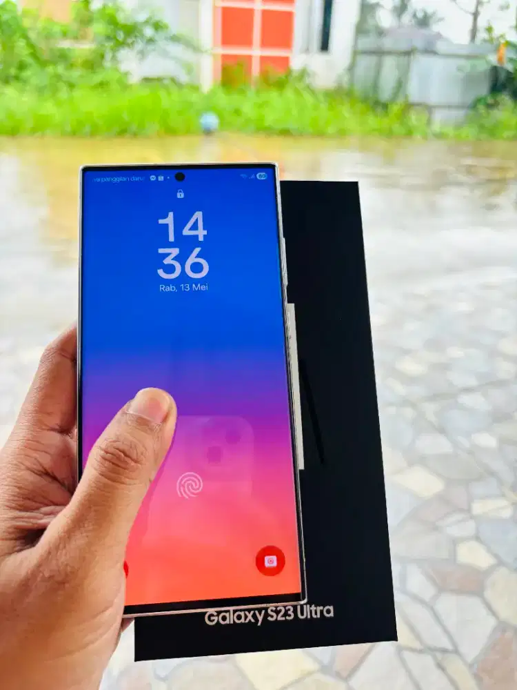 Samsung s23 ultra ram12 256gb second lengkap mulus