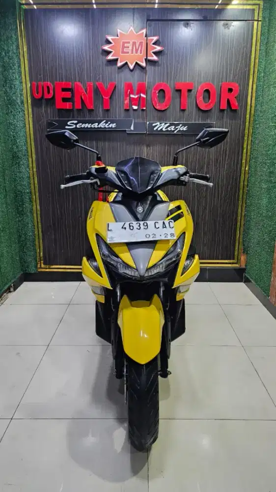 ENY MOTOR - READY YAMAHA AEROX 155 VVA 2018 - KUNING